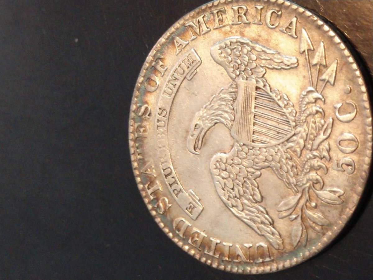 1831-Capped-Bust-Half-Dollar-,-Unknown-Error-Type-Re:-Lettered-Edge